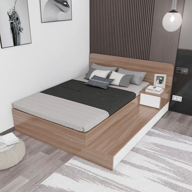 LERA Modern Storage Bedframe - Radical Homes Singapore