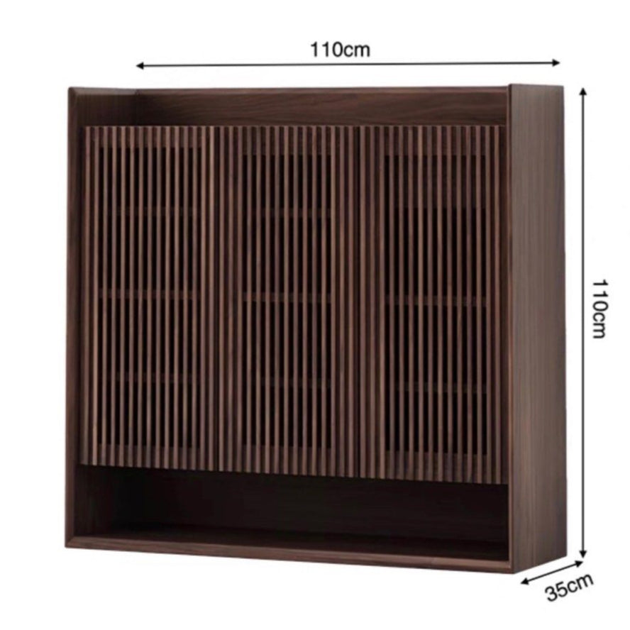 NORELVI Walnut Shoe Cabinet - Cassa Haus Singapore