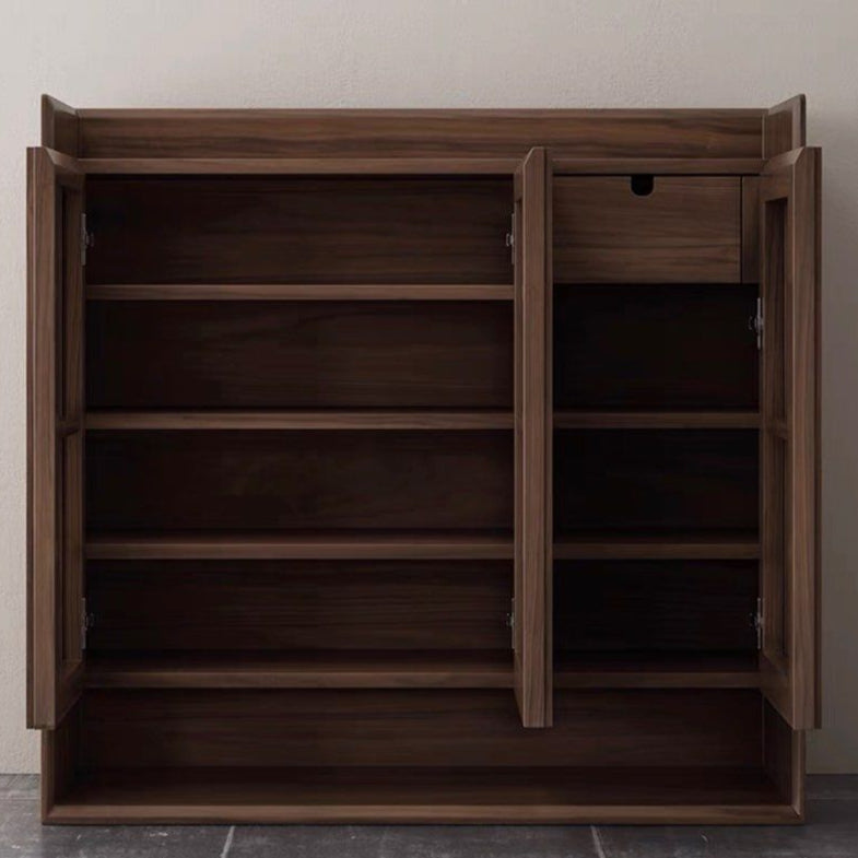 NORELVI Walnut Shoe Cabinet - Cassa Haus Singapore