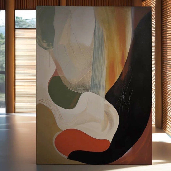 LEWIS Abstract Oil Painting Wall Art - Radical Homes Singapore