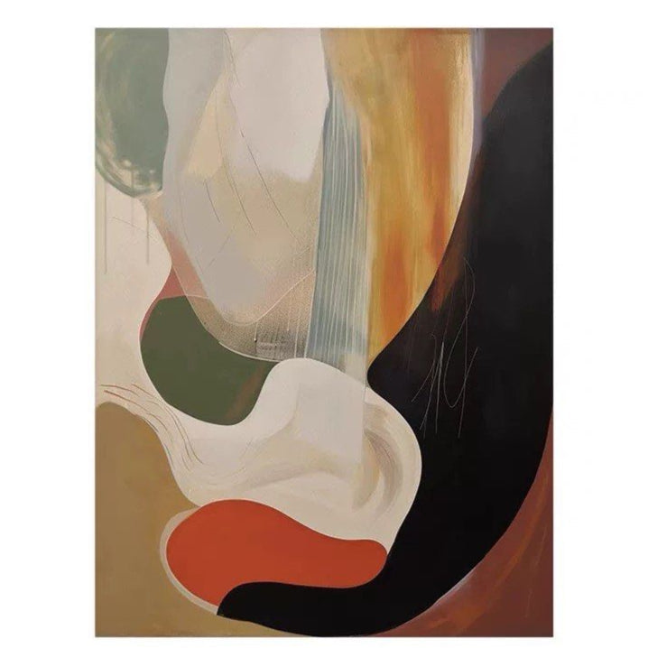 LEWIS Abstract Oil Painting Wall Art - Radical Homes Singapore