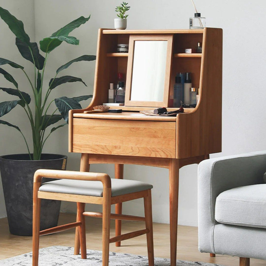 LIANO Wood Vanity Table - Radical Homes Singapore