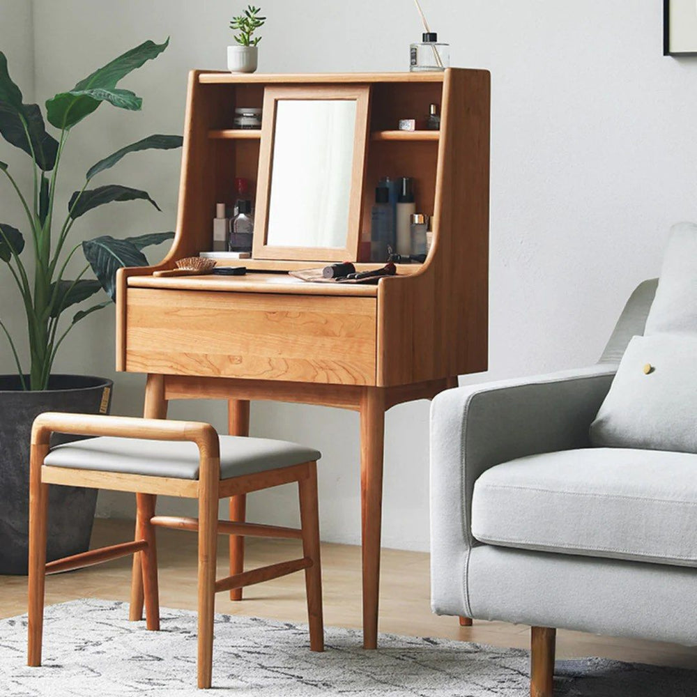LIANO Wood Vanity Table - Radical Homes Singapore