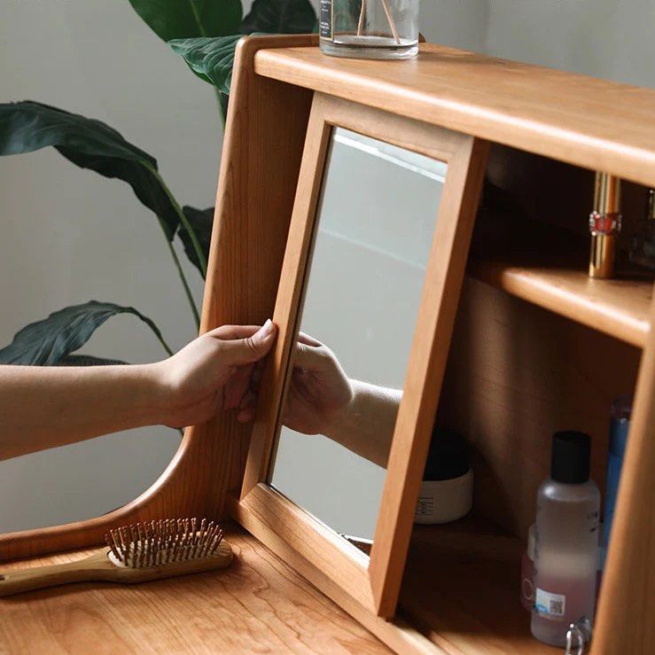MORTELLE Wood Vanity Table - Cassa Haus Singapore