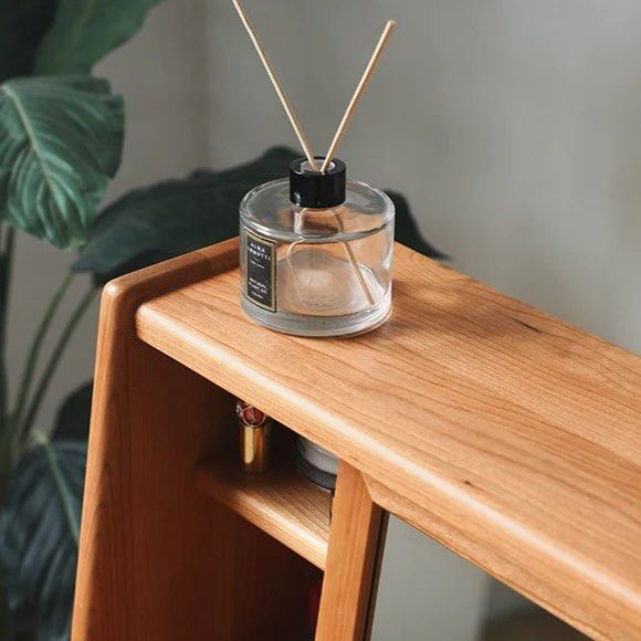 MORTELLE Wood Vanity Table - Cassa Haus Singapore