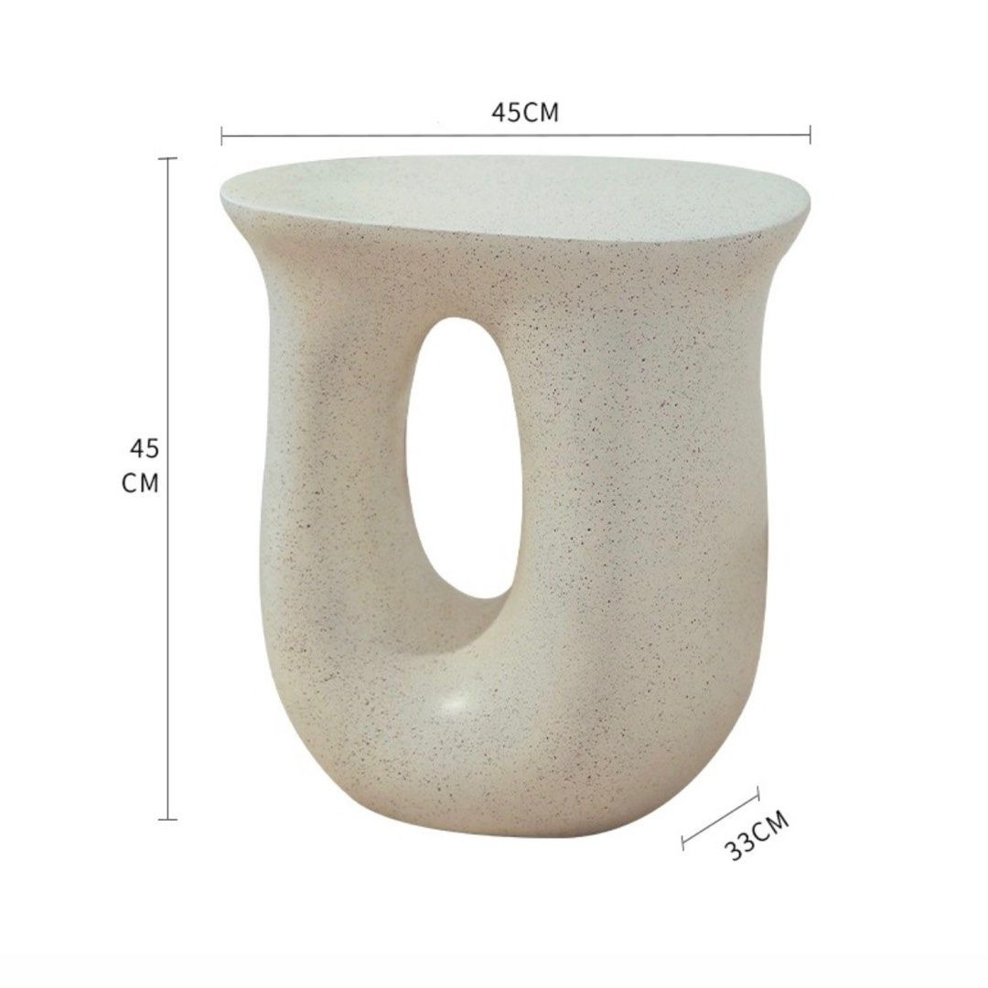 ALANI Wabi Sabi Terrazzo Side Table - Radical Homes Singapore