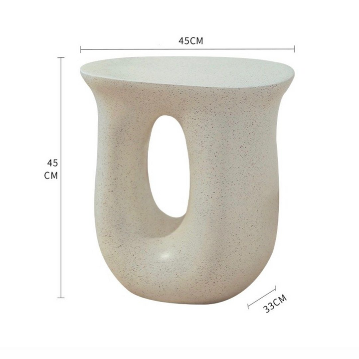 ALANI Wabi Sabi Terrazzo Side Table - Radical Homes Singapore