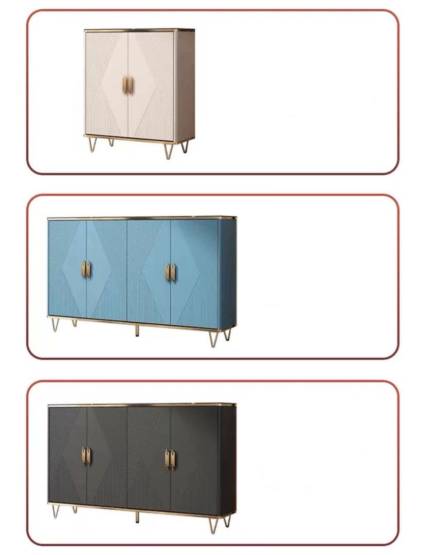 BERBICK Modern Luxury Shoe Cabinet - Radical Homes Singapore