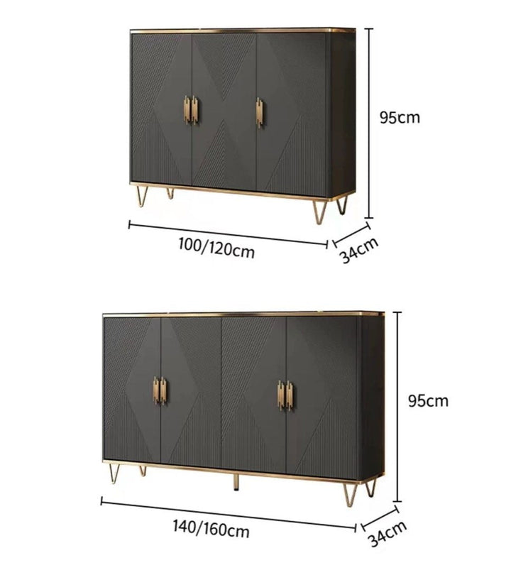 MARVESSI Modern Luxury Shoe Cabinet - Cassa Haus Singapore