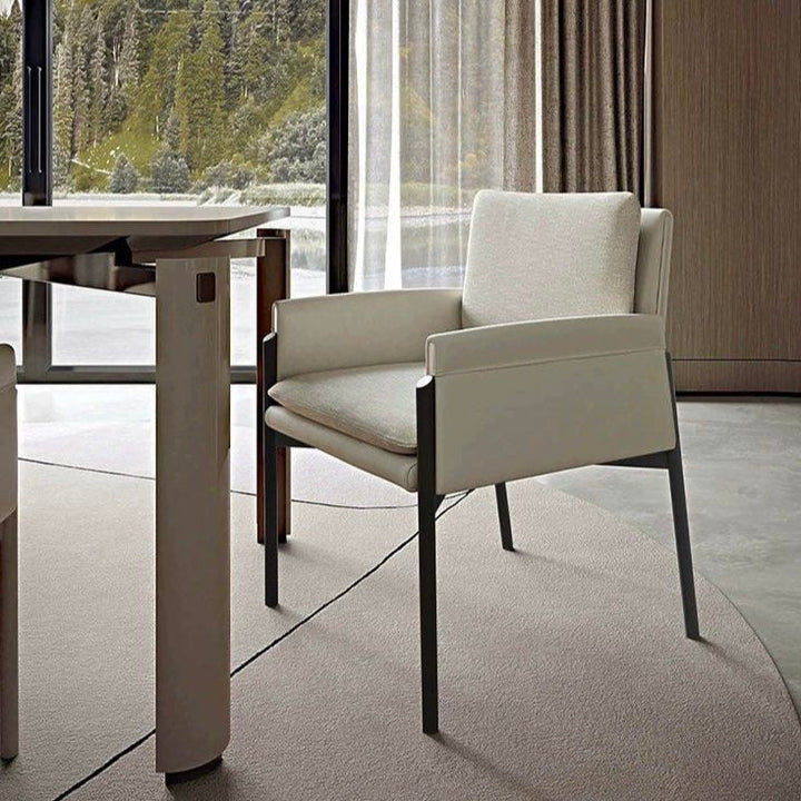 BELOVA Modern Dining Armchair - Radical Homes Singapore