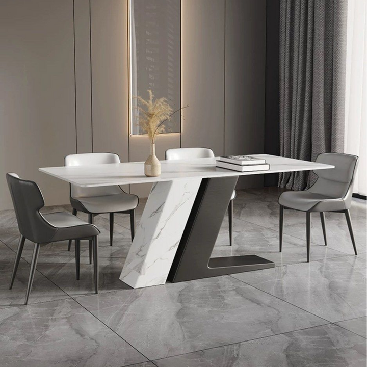 VELAREN Modern Sintered Stone Dining Table - Cassa Haus Singapore
