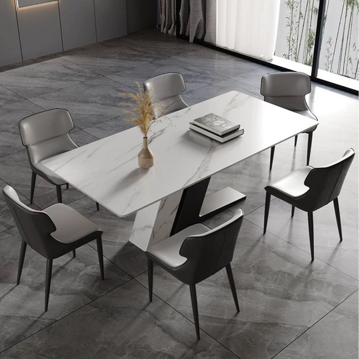 VELAREN Modern Sintered Stone Dining Table - Cassa Haus Singapore