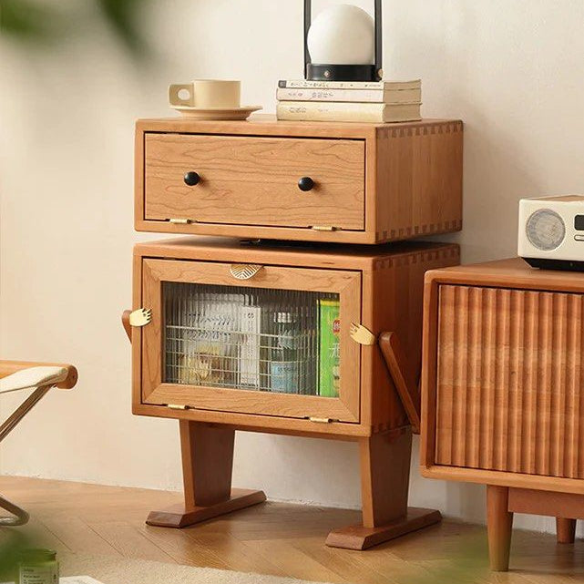 LOAE Robot Solid Wood Cabinet - Radical Homes Singapore