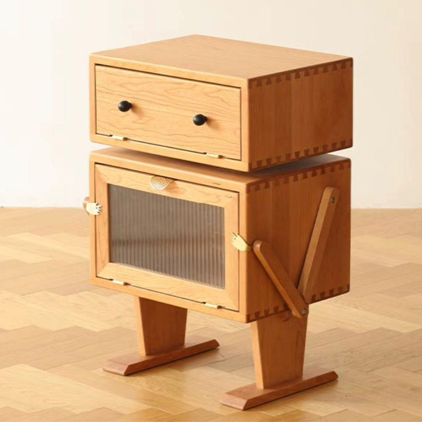 LOAE Robot Solid Wood Cabinet - Radical Homes Singapore
