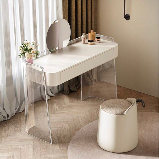 VITREYA Modern Acrylic Vanity Table - Cassa Haus Singapore