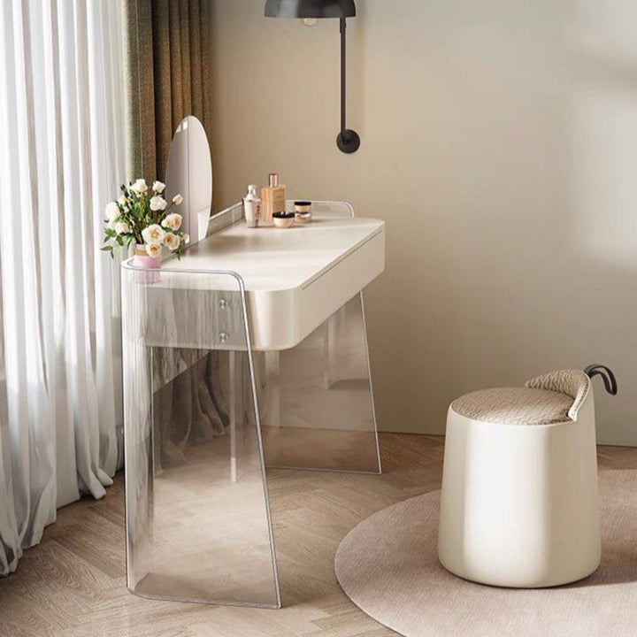VITREYA Modern Acrylic Vanity Table - Cassa Haus Singapore