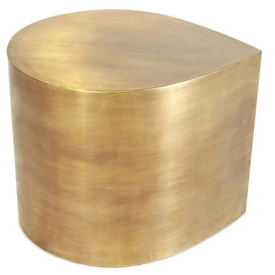 ULYSSES Gold Side Table - Cassa Haus Singapore