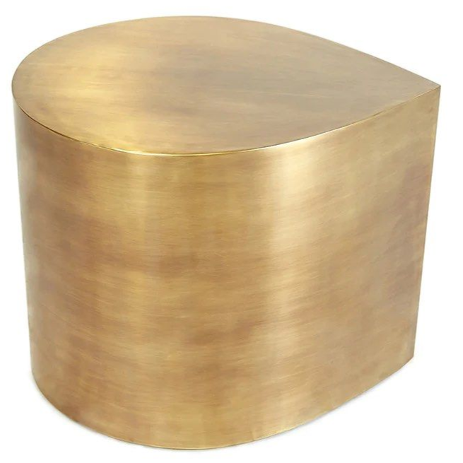 JESPER Gold Side Table - Radical Homes Singapore