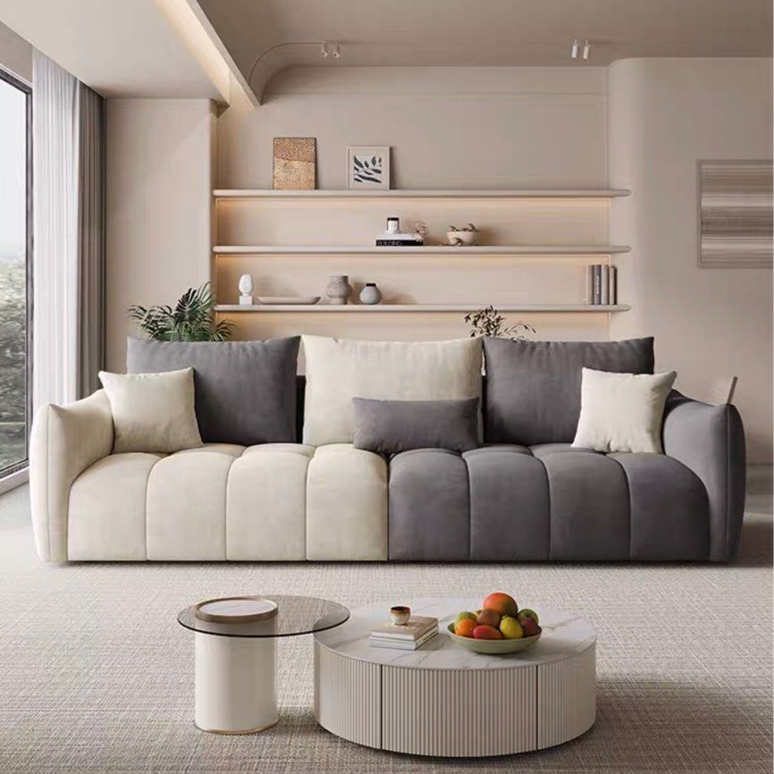 VESENIA Modern Velvet Sofa - Radical Homes Singapore