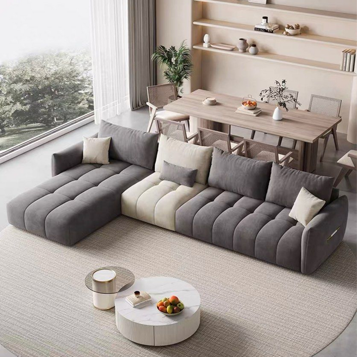 VESENIA Modern Velvet Sofa - Radical Homes Singapore