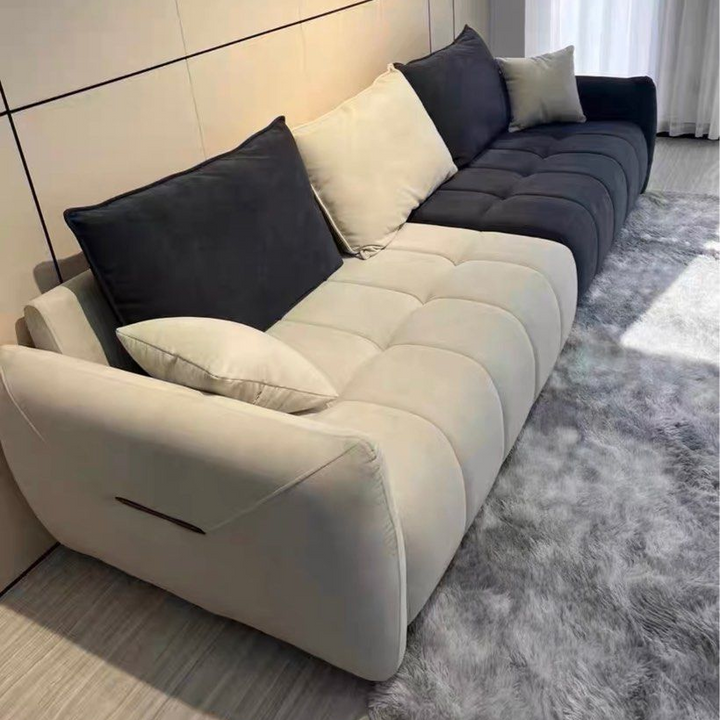 VESENIA Modern Velvet Sofa - Radical Homes Singapore