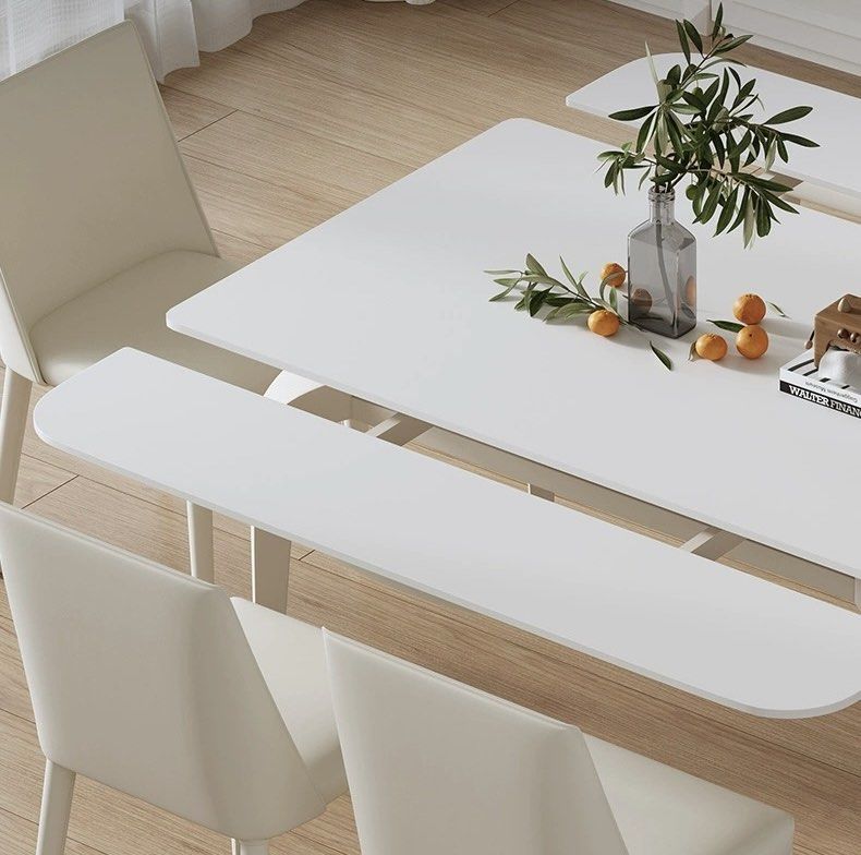 DEEPAK Extendable Sintered Stone Dining Table - Radical Homes Singapore