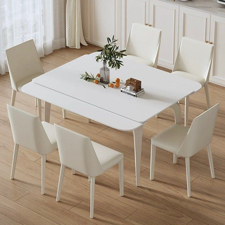 DEEPAK Extendable Sintered Stone Dining Table - Radical Homes Singapore