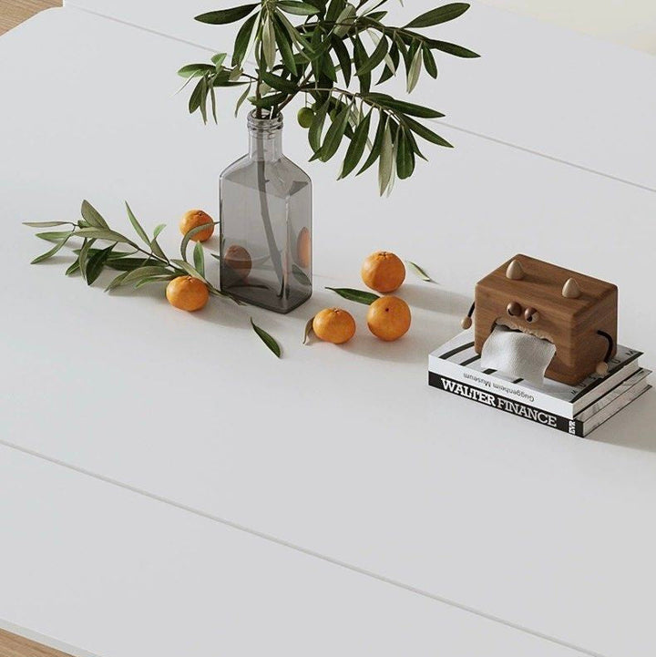 DEEPAK Extendable Sintered Stone Dining Table - Radical Homes Singapore