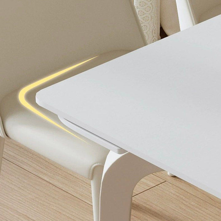 DEEPAK Extendable Sintered Stone Dining Table - Radical Homes Singapore