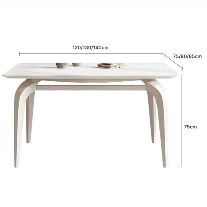 DEEPAK Extendable Sintered Stone Dining Table - Radical Homes Singapore