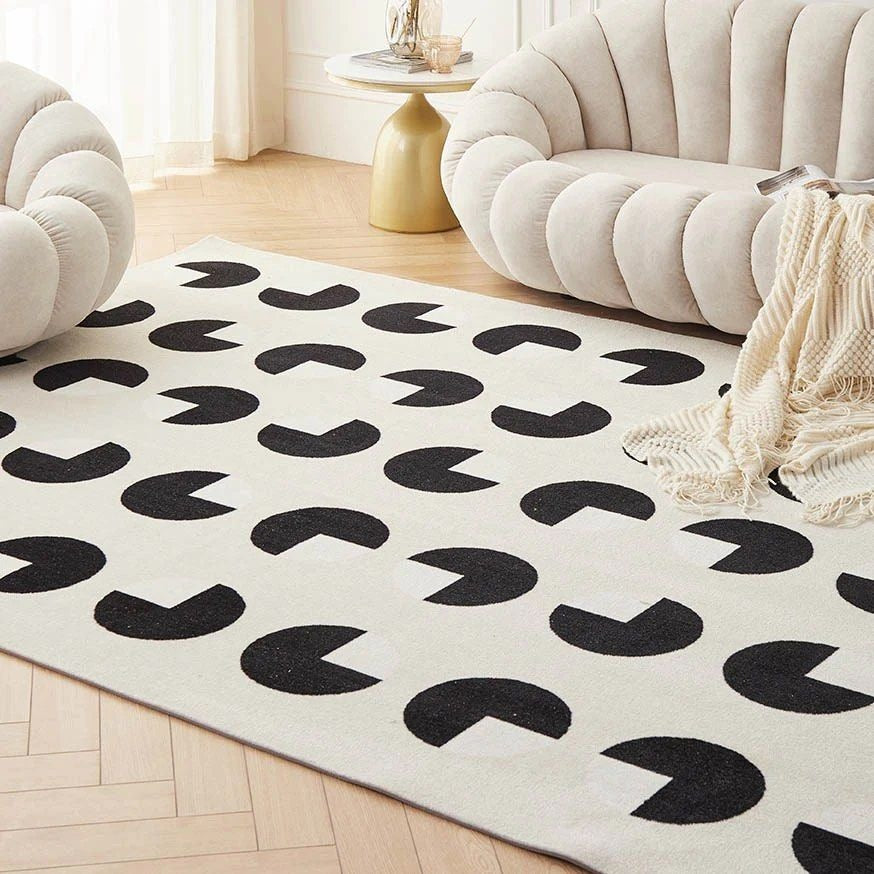 VIKEN Monochrome Rug - Radical Homes Singapore