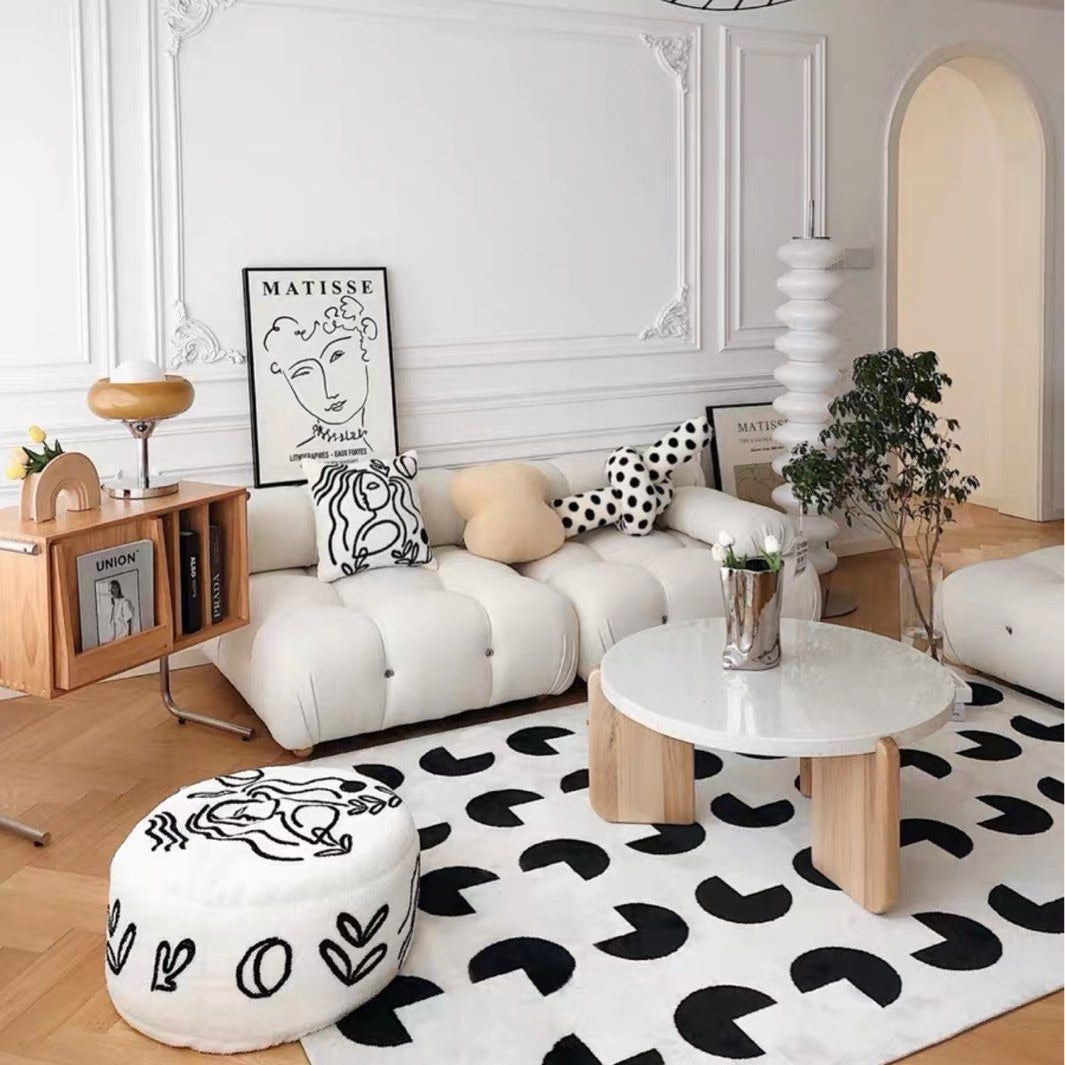 VIKEN Monochrome Rug - Radical Homes Singapore