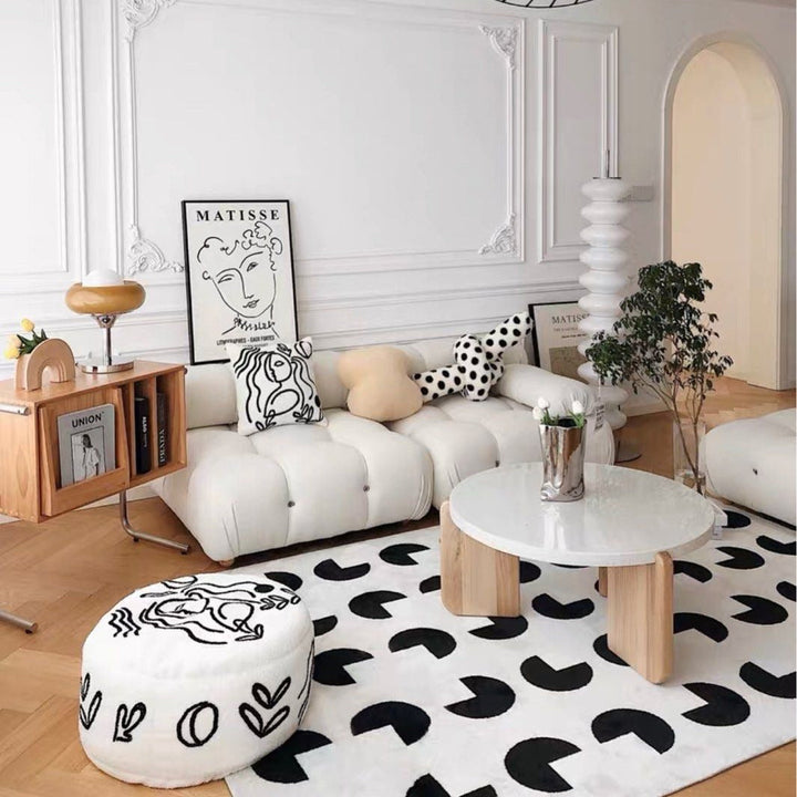 VIKEN Monochrome Rug - Radical Homes Singapore