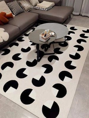 VIKEN Monochrome Rug - Radical Homes Singapore