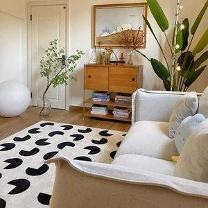 VIKEN Monochrome Rug - Radical Homes Singapore