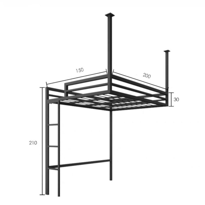 LORO Modern Loft Bed - Radical Homes Singapore