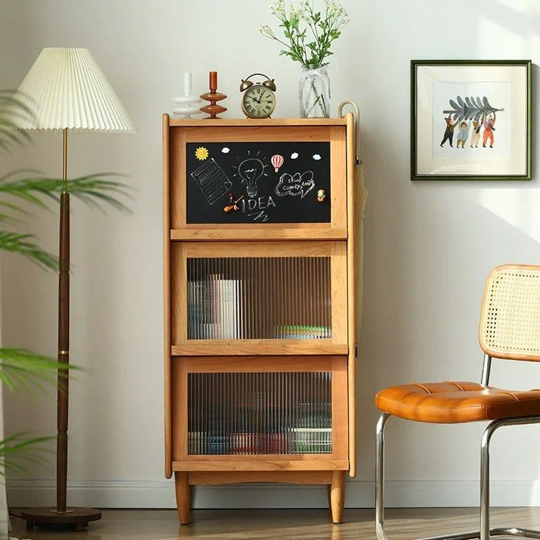 ELEGANTE Wood Bookcase & Cabinet - Radical Homes Singapore