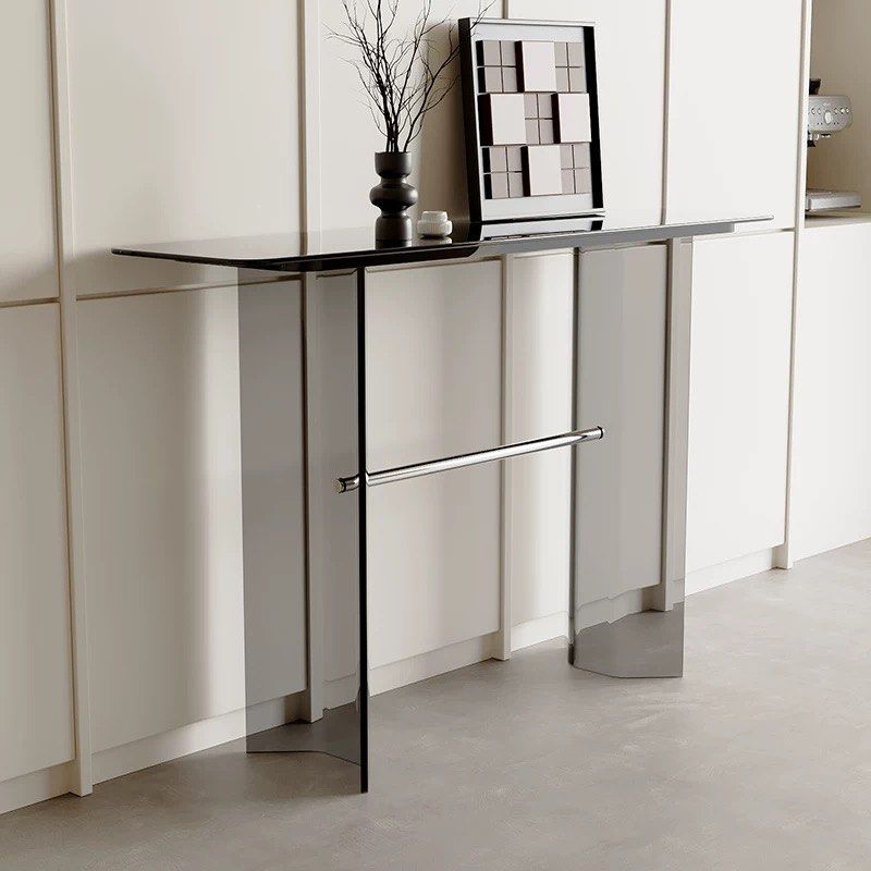 LOBELIA Modern Acrylic Console Table - Radical Homes Singapore