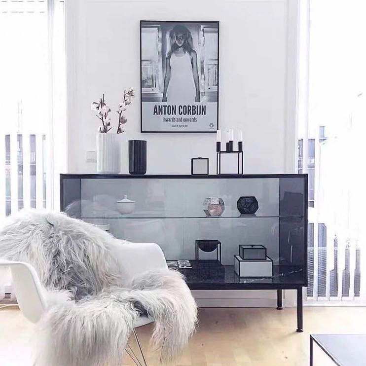 GABRIEL Modern Display Glass Sideboard - Radical Homes Singapore
