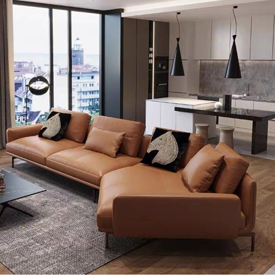 ORACINA Modern Angular Sectional Sofa - Radical Homes Singapore