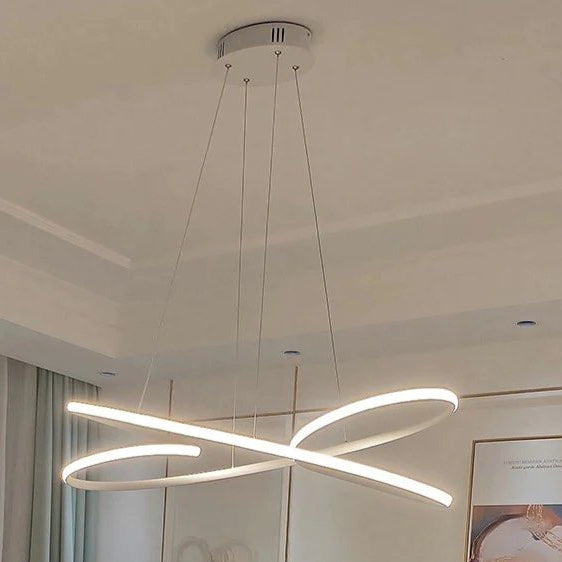 LURA Modern Infinity Chandelier - Radical Homes Singapore