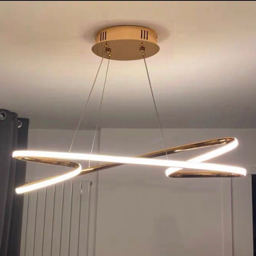 LURA Modern Infinity Chandelier - Radical Homes Singapore