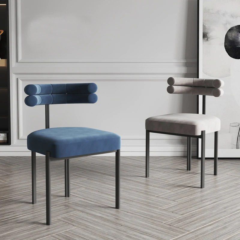 KEET Velvet Upholstered Chair (Set of 2) - Radical Homes Singapore