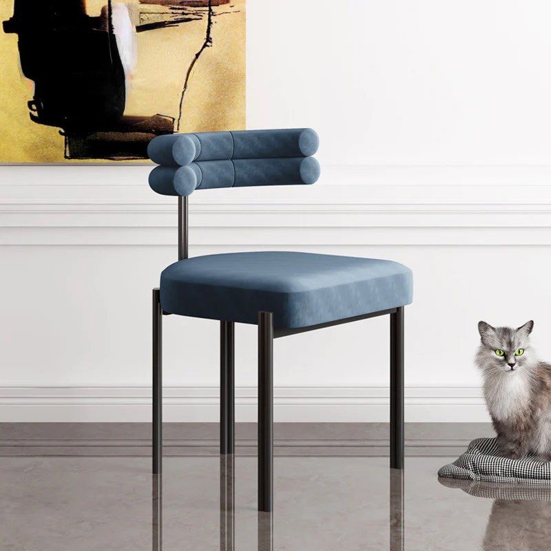 KEET Velvet Upholstered Chair (Set of 2) - Radical Homes Singapore
