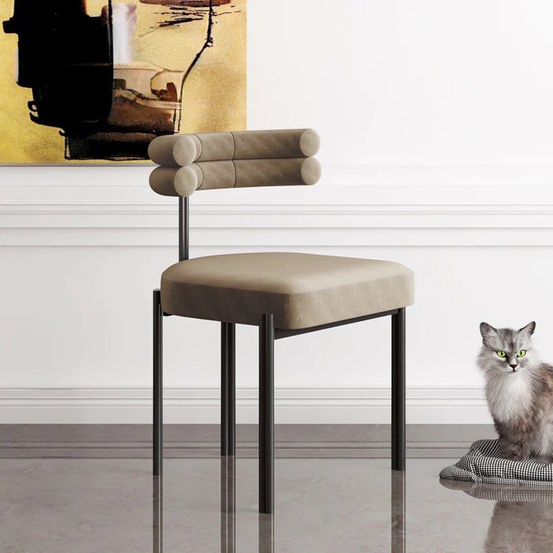 KEET Velvet Upholstered Chair (Set of 2) - Radical Homes Singapore