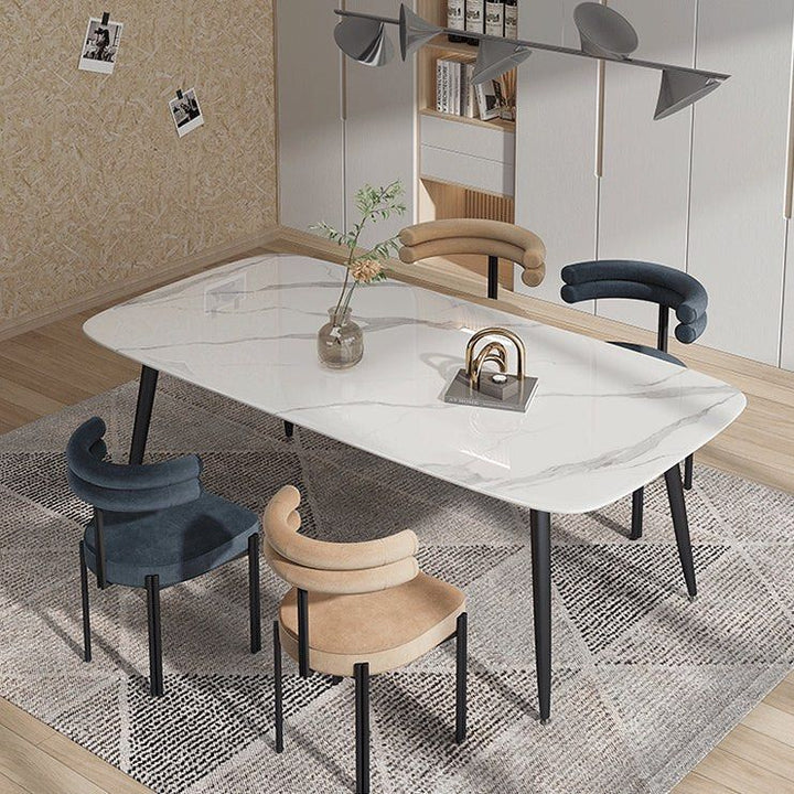 KEET Velvet Upholstered Chair (Set of 2) - Radical Homes Singapore