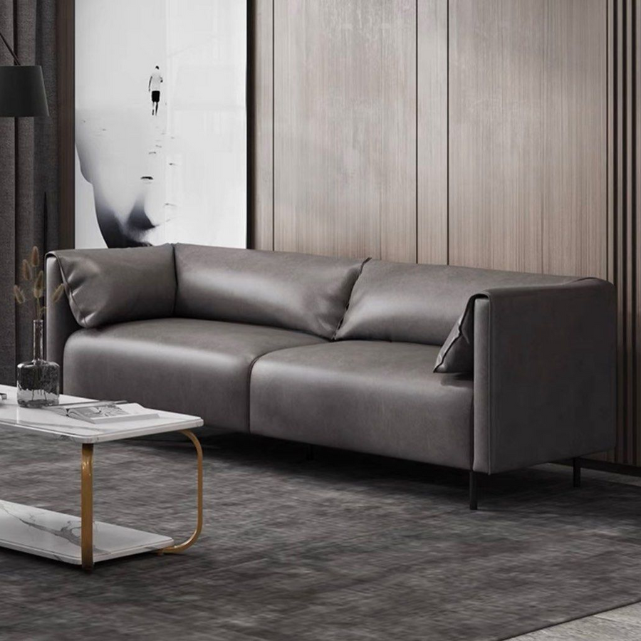 LIRAEN Modern Leathaire Sofa - Radical Homes Singapore