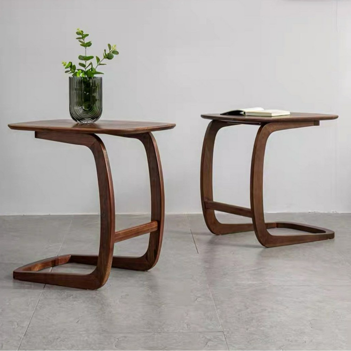 IRULAN Modern Solid Wood Side Table - Radical Homes Singapore