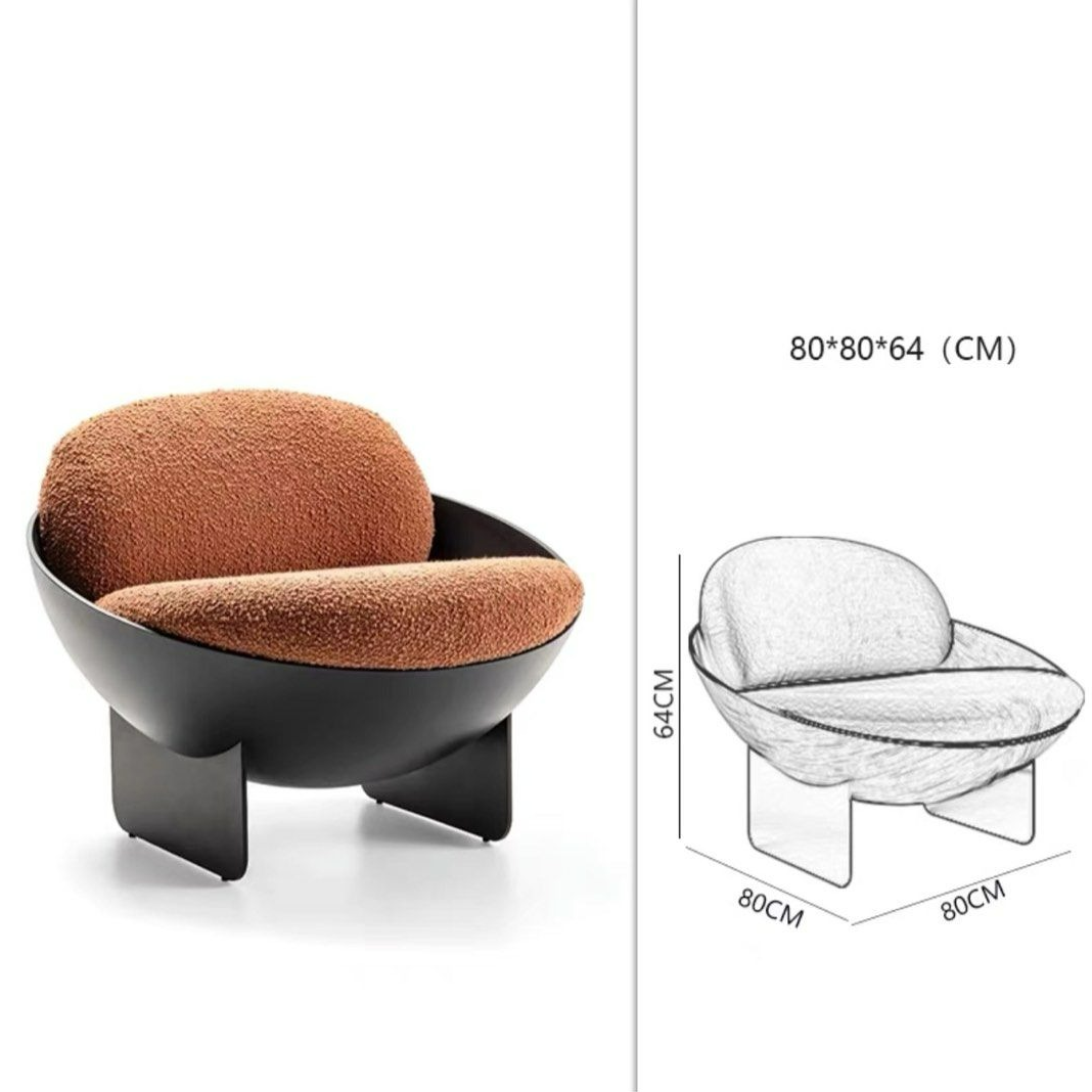 ROSE Modern Lounge Chair - Radical Homes Singapore