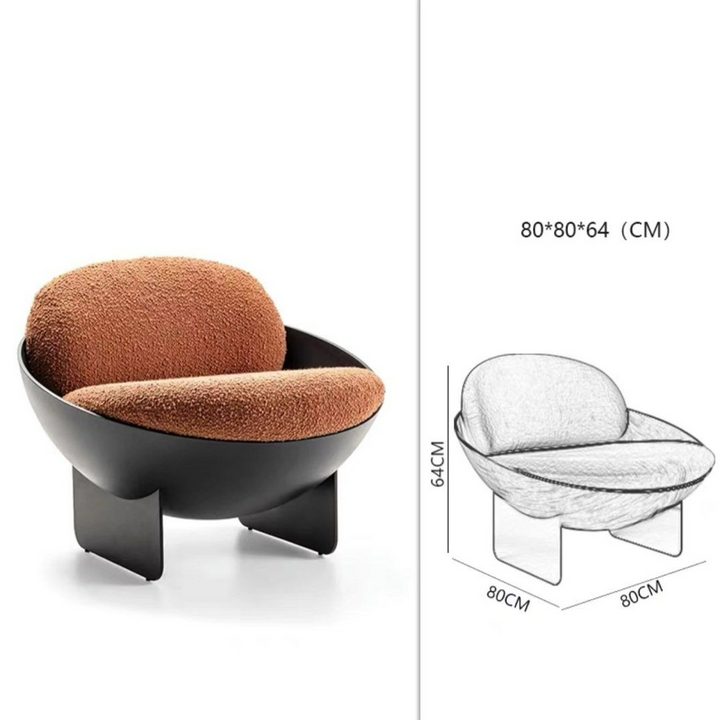 ROSE Modern Lounge Chair - Radical Homes Singapore